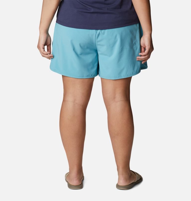 Women's Columbia Pleasant Creek Stretch Shorts Turquoise | Plus Size CA-G581A